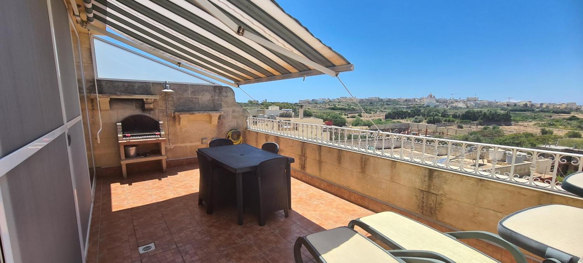 Ferienwohnung Il Bejta Penthouse Qala Exterior foto