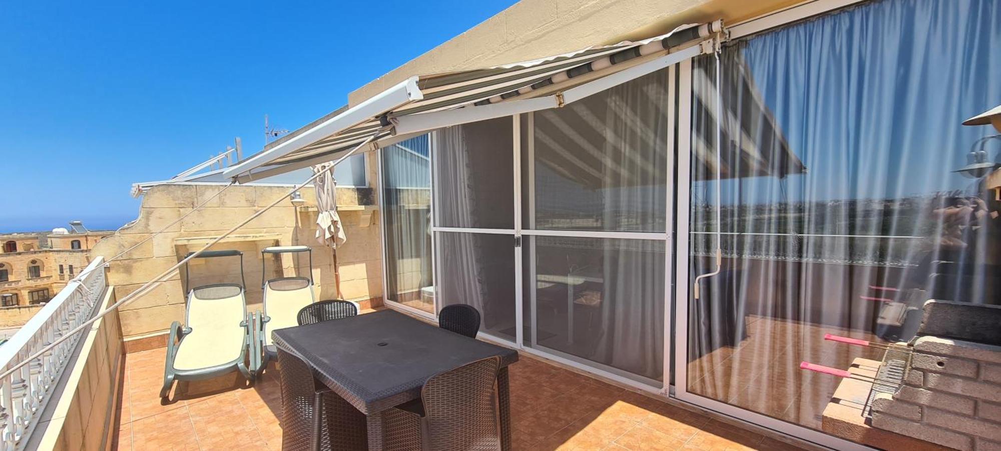 Ferienwohnung Il Bejta Penthouse Qala Exterior foto